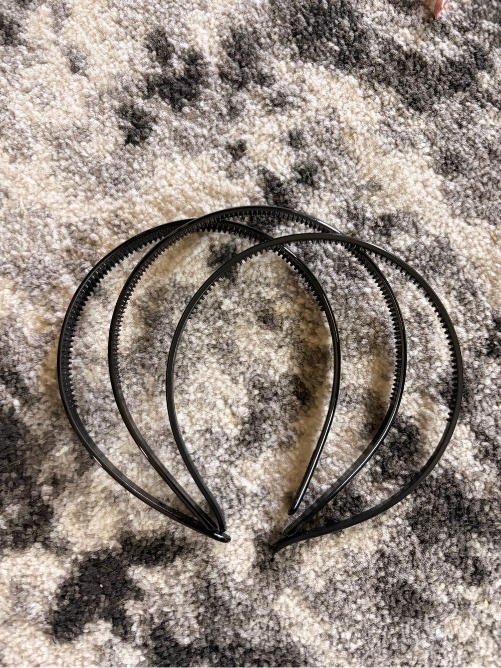 Classic Black Women's Headband Trio